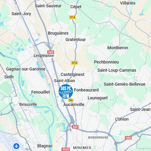 Zone d'intervention principale
